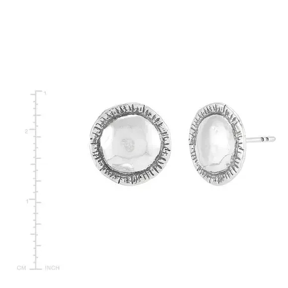 Silpada 'Sunrise to Sunset' Sterling Silver Stud Earrings - Picture 4 of 4